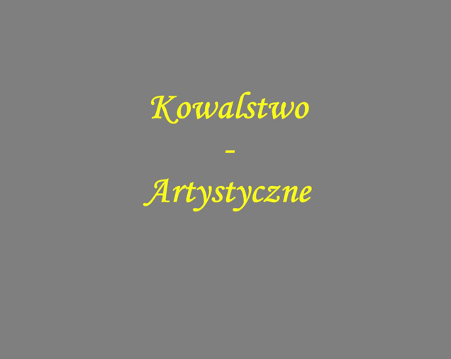 Kowalstwo Artystyczne Rafał Grzebień