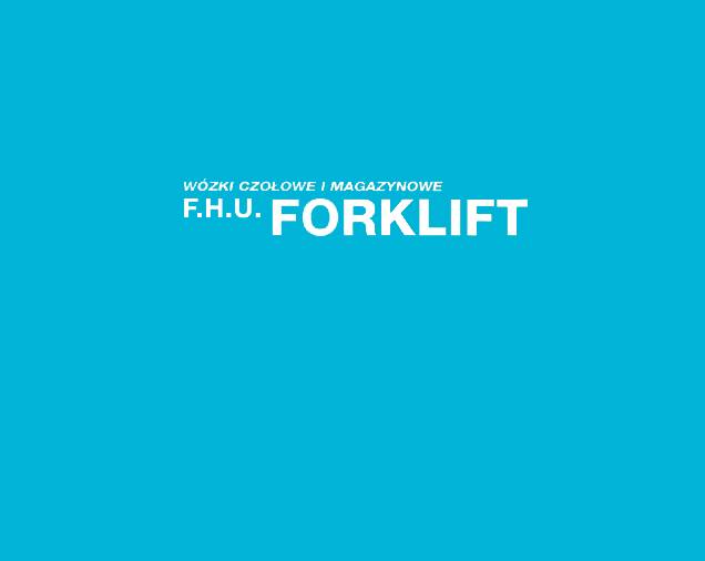 F.H.U. FORKLIFT – wózki widłowe