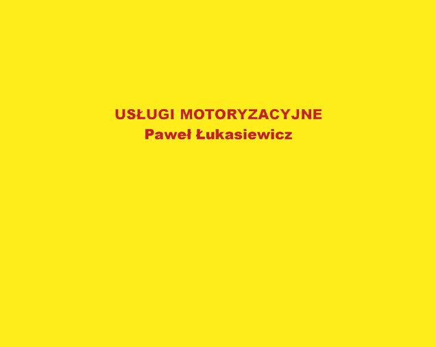 Usługi Motoryzacyjne Paweł Łukasiewicz