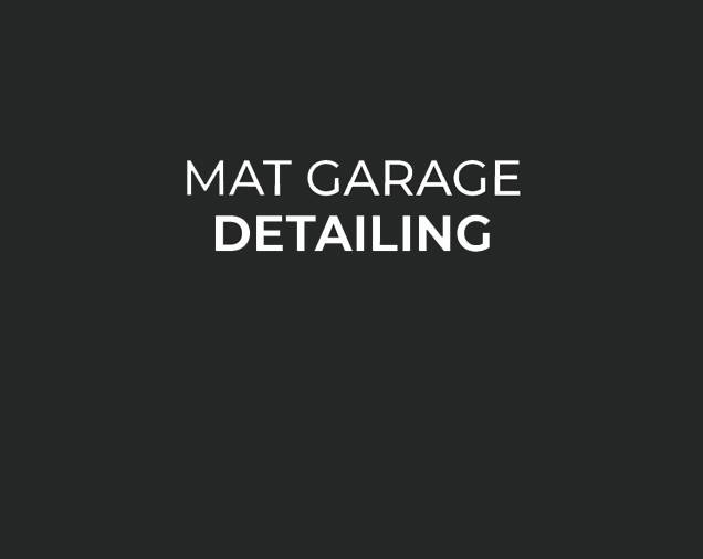 Mat Garage Detailing