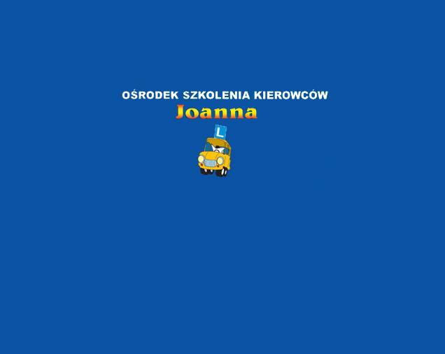 Ośrodek Szkolenia Kierowców „Joanna”