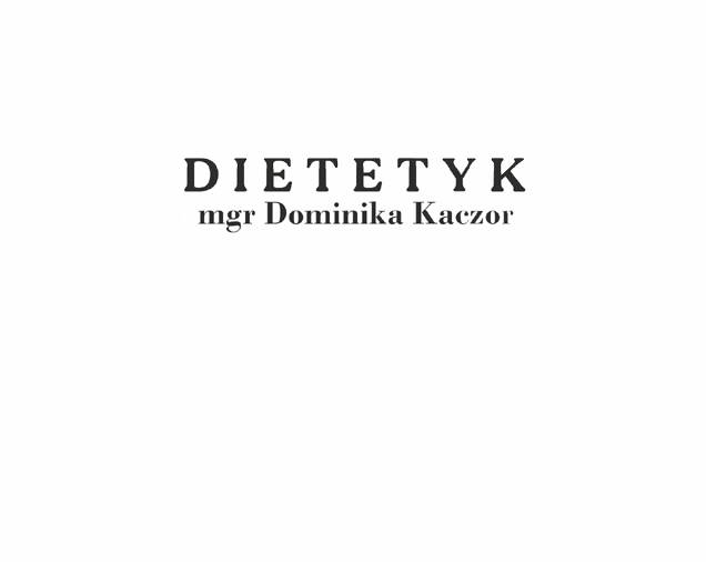 Dietetyk NATURHOUSE Dominika Kaczor
