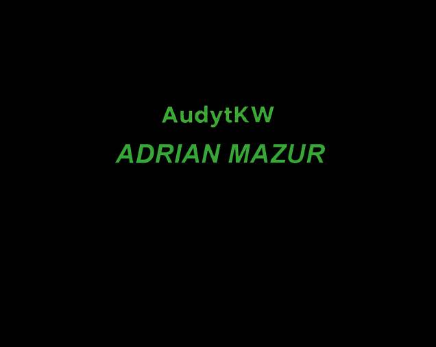 AudytKW Adrian Mazur