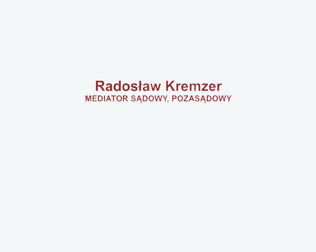 Mediator Sądowy, Pozasądowy Radosław Kremzer