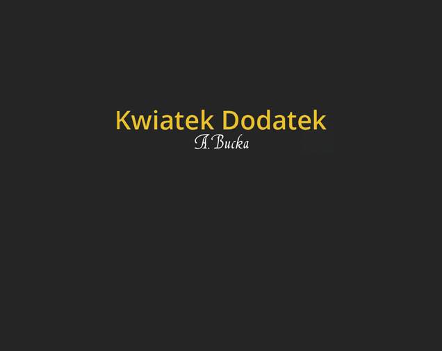 Kwiaciarnia Kwiatek Dodatek
